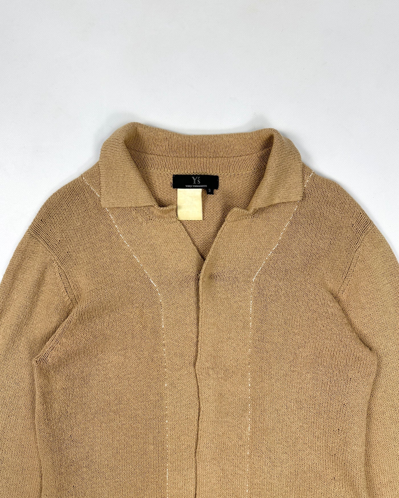 Yohji Yamamoto (Y's) Beige Light Cardigan 1990's