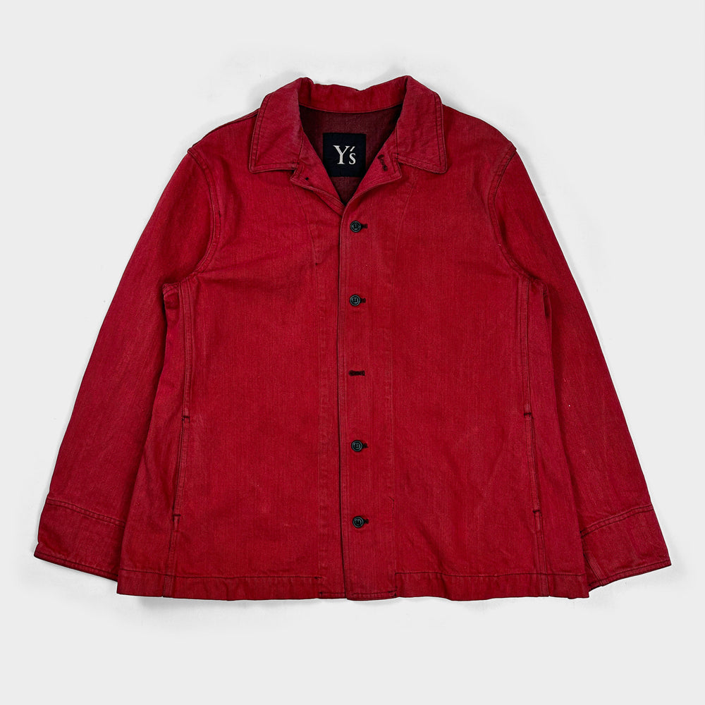 Yohji Yamamoto (Y's) Red Denim Jacket 2009