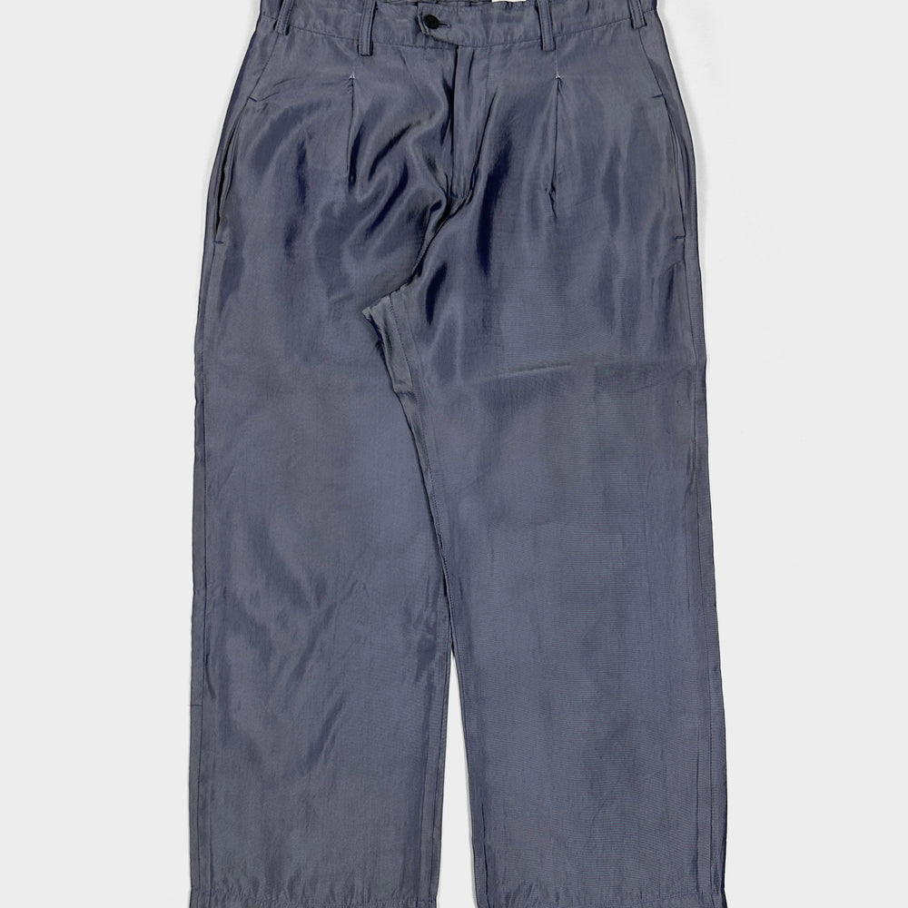 Yohji Yamamoto (Y's) Silver Fluid Pants 2000's