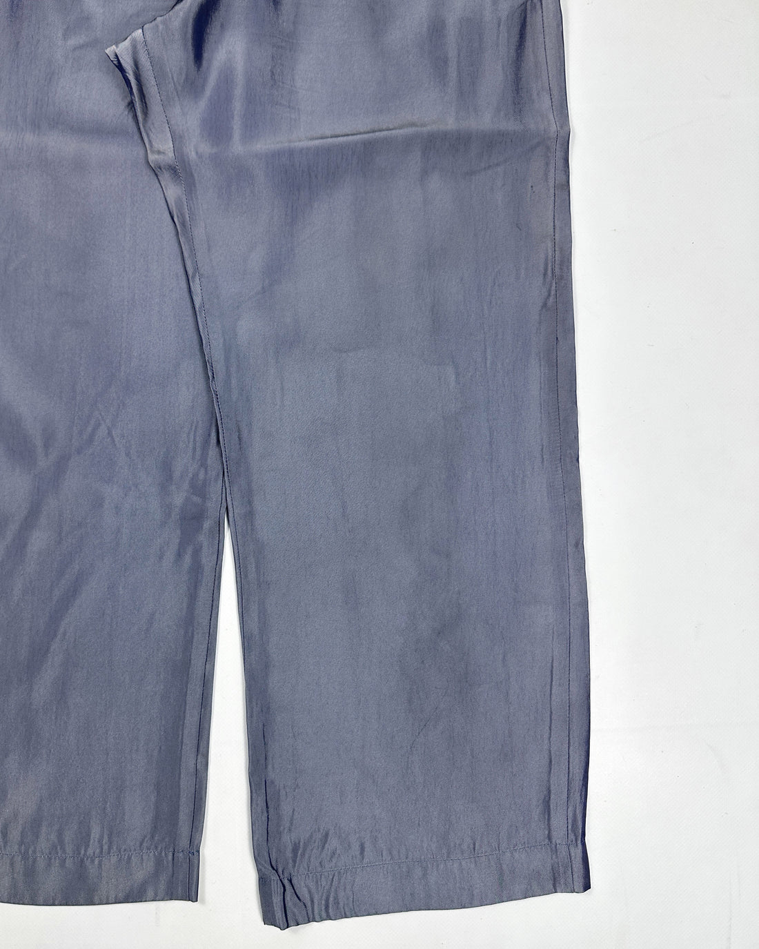 Yohji Yamamoto (Y's) Silver Fluid Pants 2000's