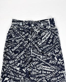 Hysteric Glamour Laser Printed Denim Pants 2000's