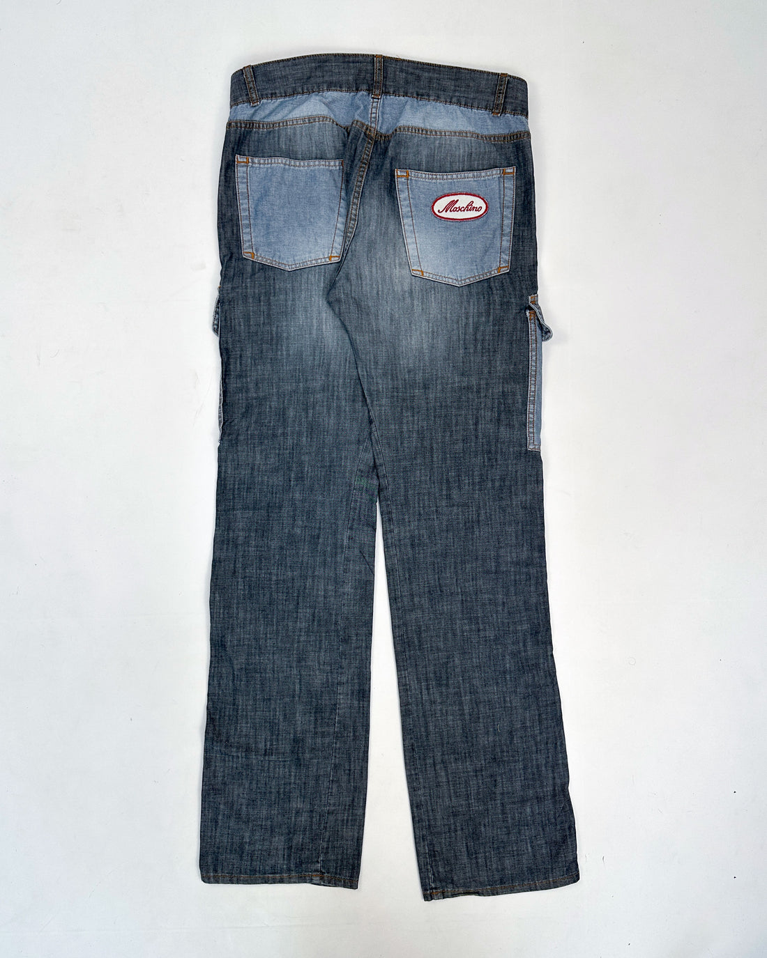 Moschino 3-Denim Deconstructed Pants 2000's