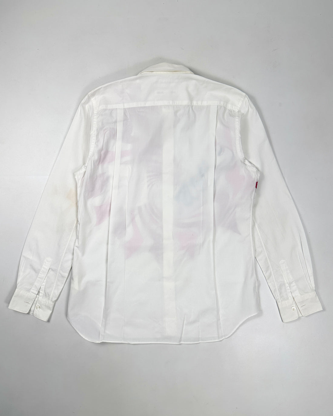 Comme des Garçons Shirt Printed White Shirt 2004