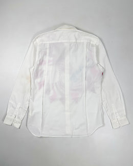 Comme des Garçons Shirt Printed White Shirt 2004