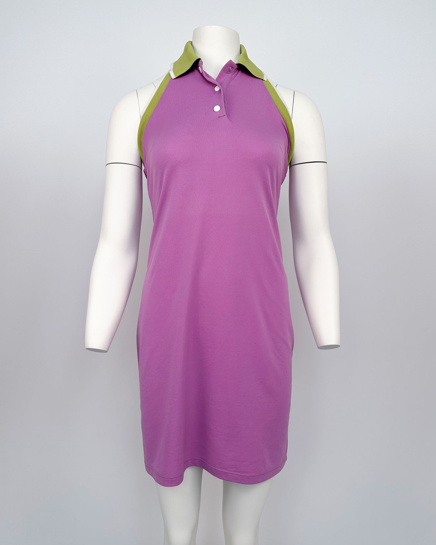 Versace Tennis-Style Open Back Dress 1990's