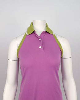 Versace Tennis-Style Open Back Dress 1990's