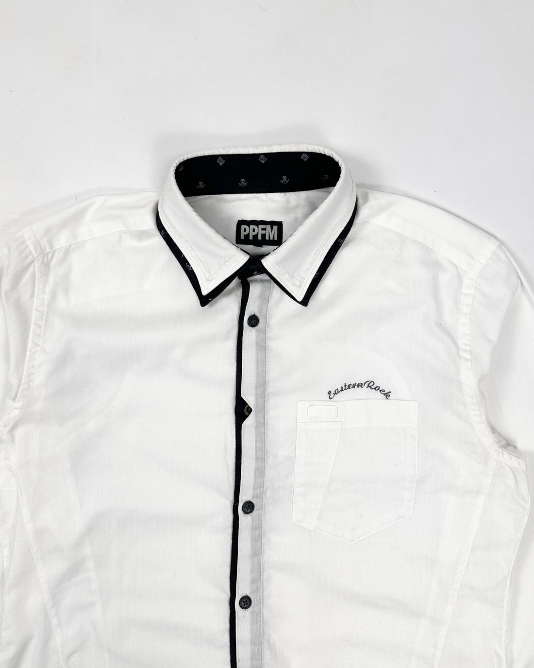 PPFM "Eastern Rock" 2-Layer White Shirt 2000's