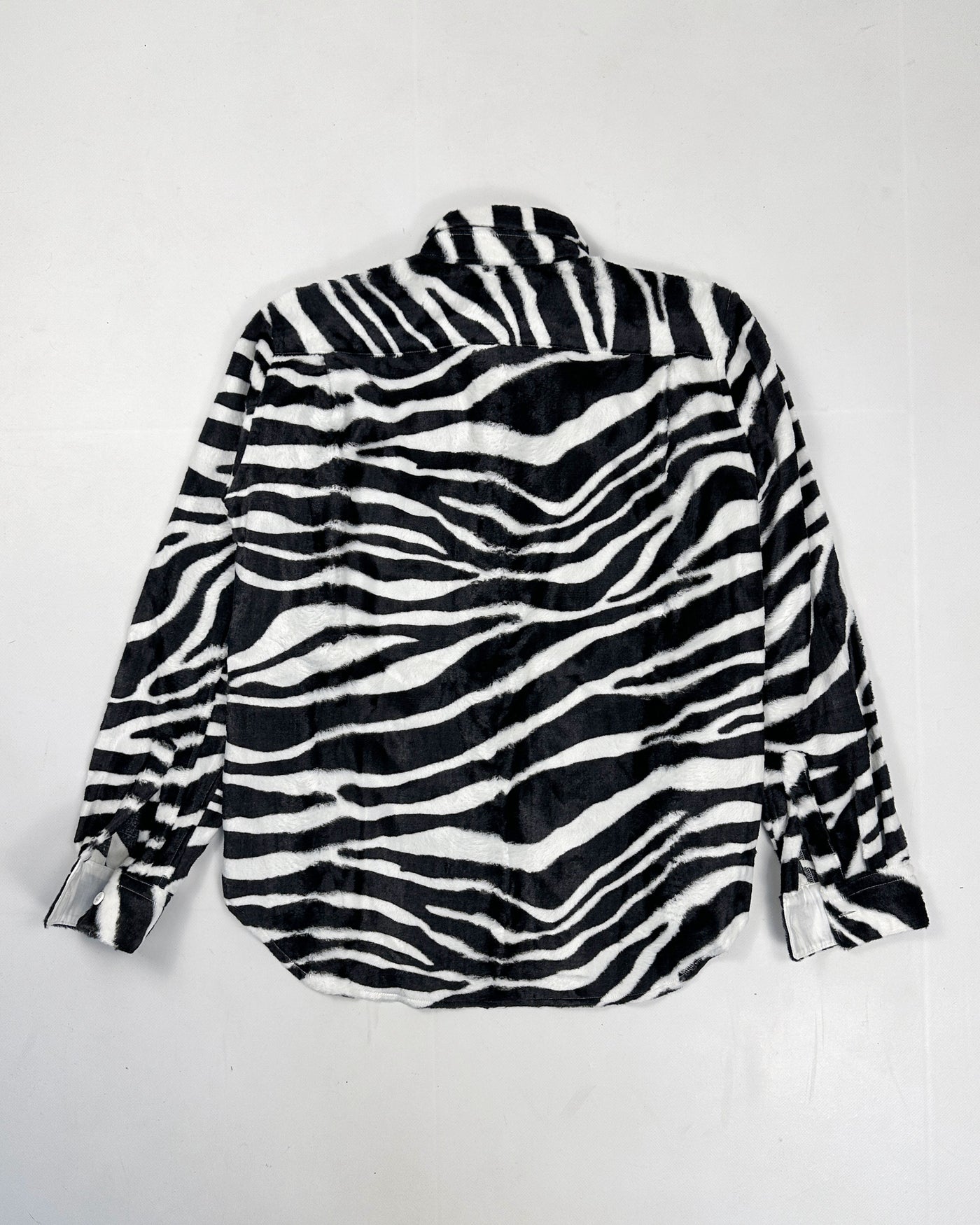 Comme des Garçons Homme Plus Fur Zebra Print Shirt 2015