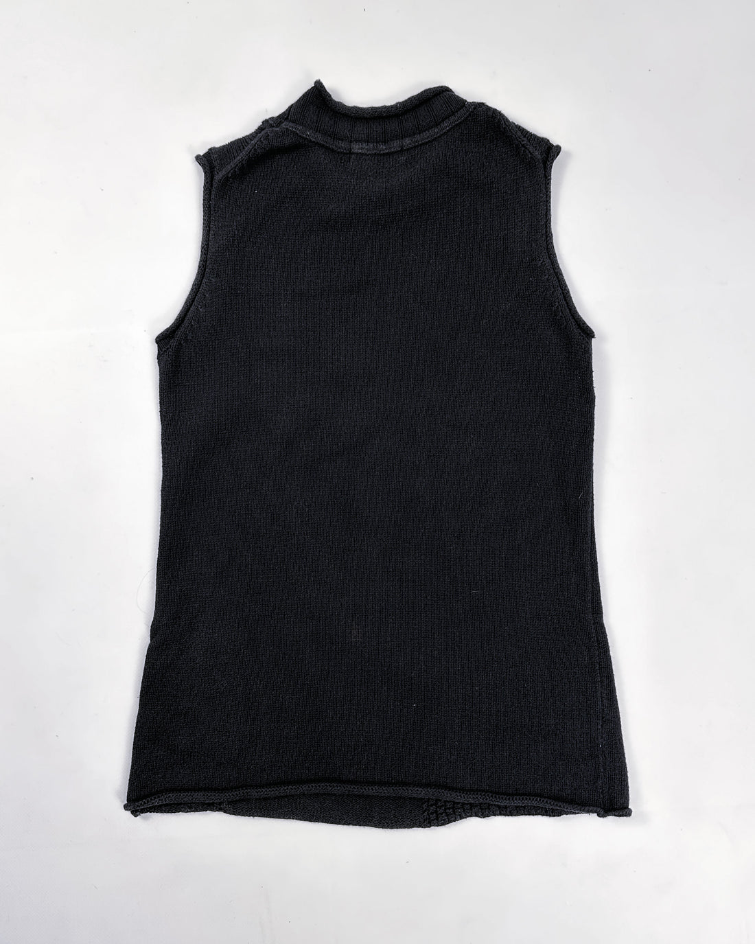 Marithé Francois Girbaud Sleeveless Knit Vest 2000's