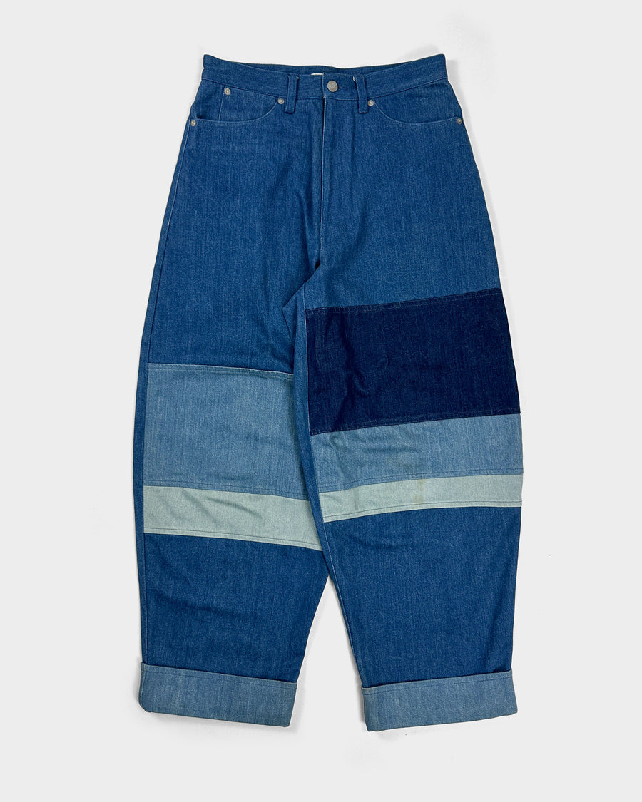 Lad Musician 3-Tone Denim Massive Pants 2000's