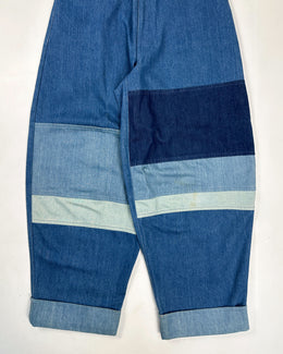 Lad Musician 3-Tone Denim Massive Pants 2000's