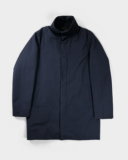 Prada Navy Blue Shell Long Jacket 2009