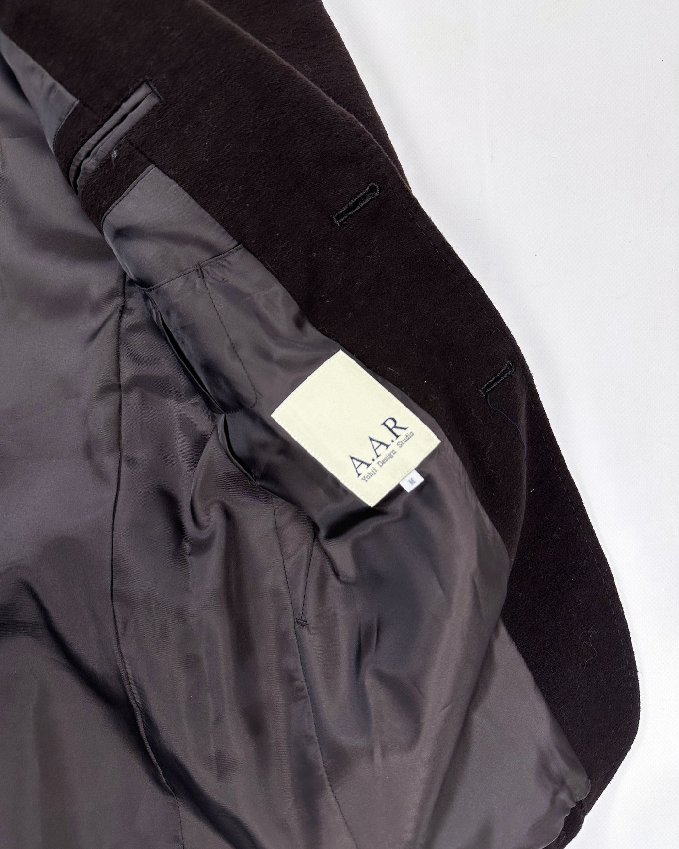 Yohji Yamamoto Design Studio (A.A.R) Brown Blazer 1990's