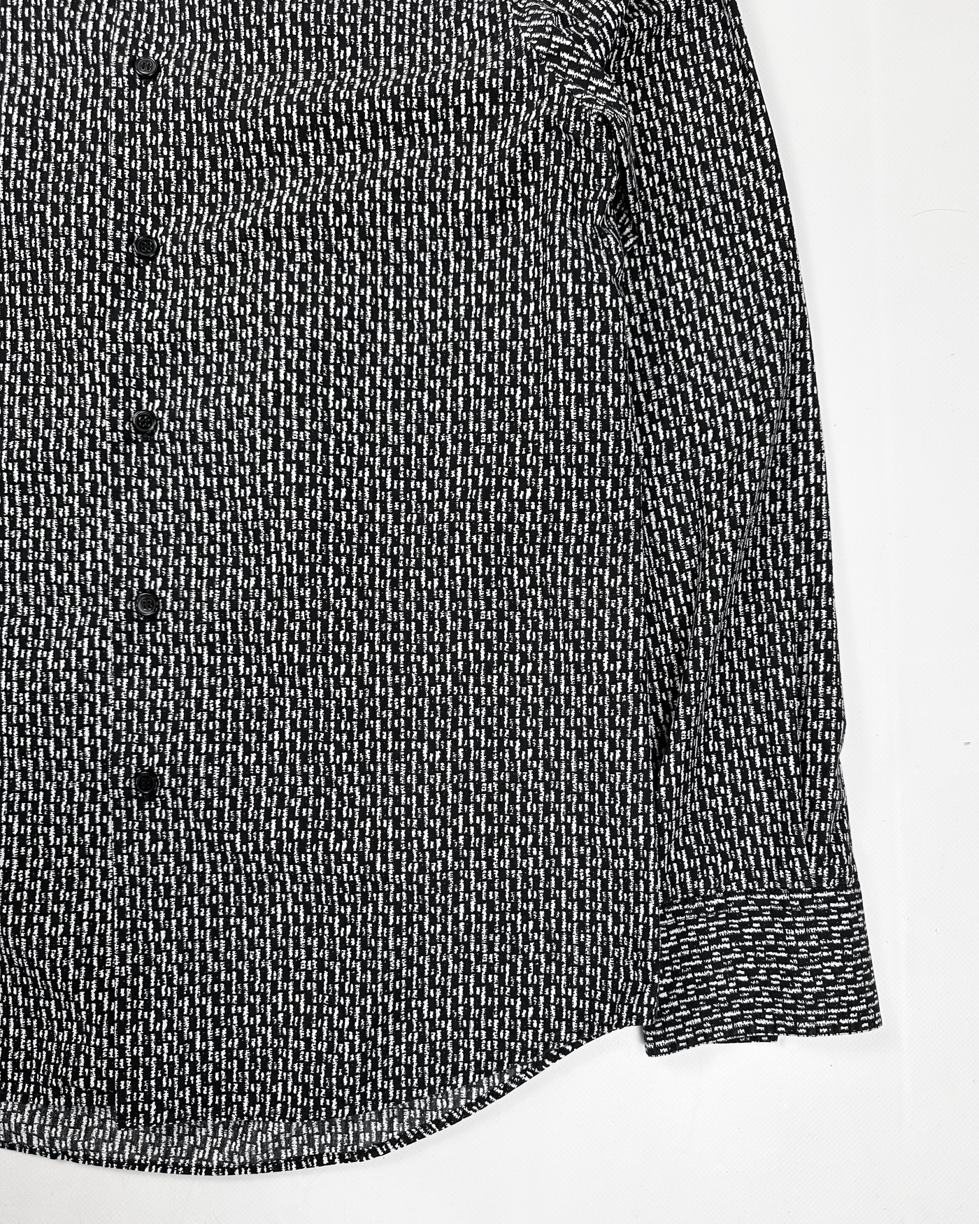 Marni Black And White Print Cotton Shirt 2000's