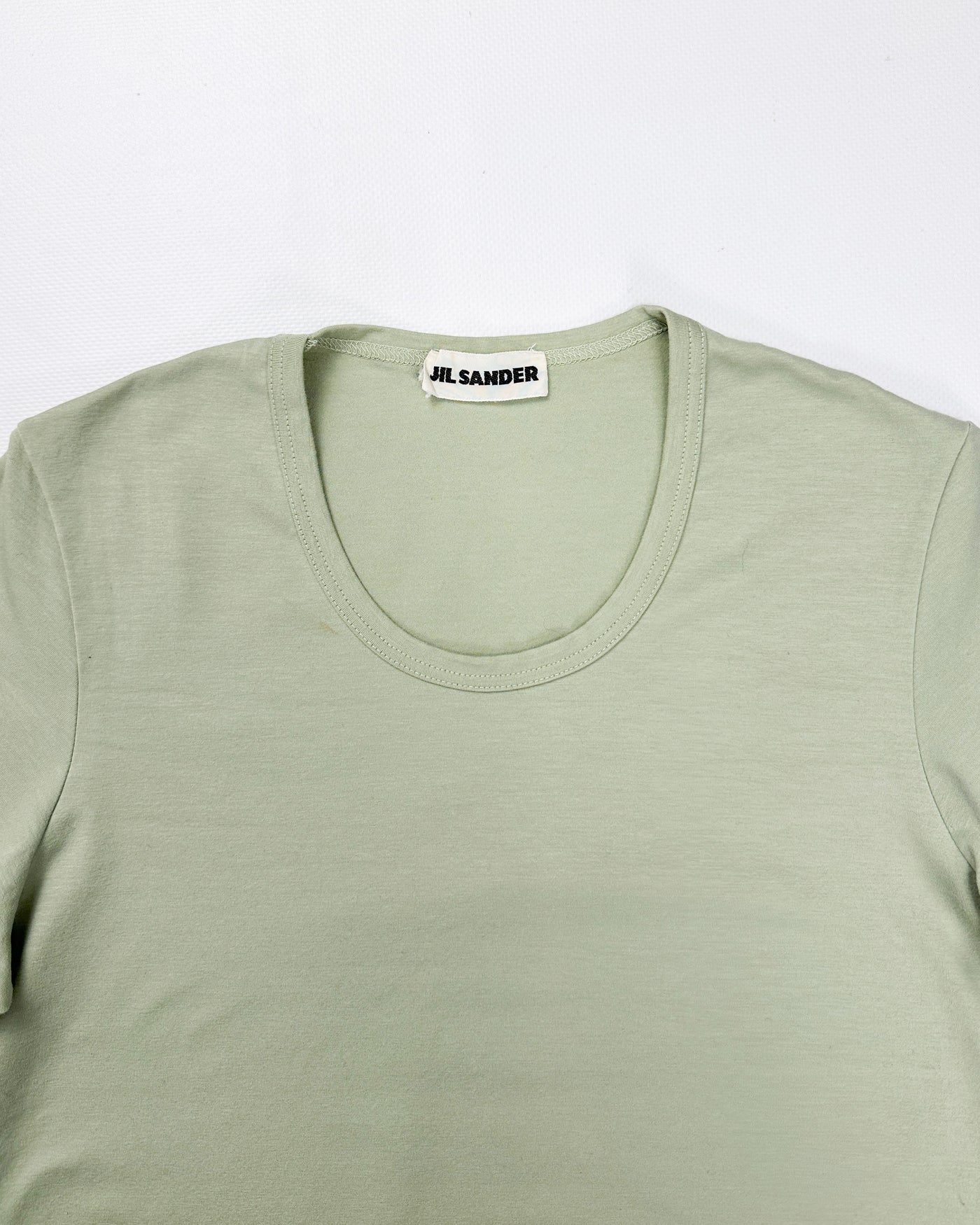 Jil Sander Light Green Maxi Dress 1990's