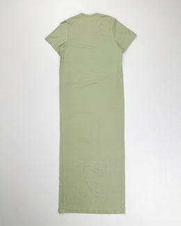 Jil Sander Light Green Maxi Dress 1990's