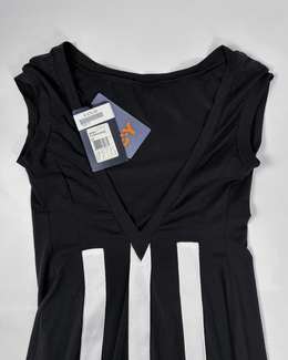 Yohji Yamamoto X Adidas (Y-3) Black V-Back Dress