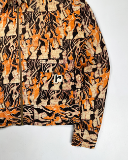 Paco Rabanne Abstract Print Light Jacket 1990's