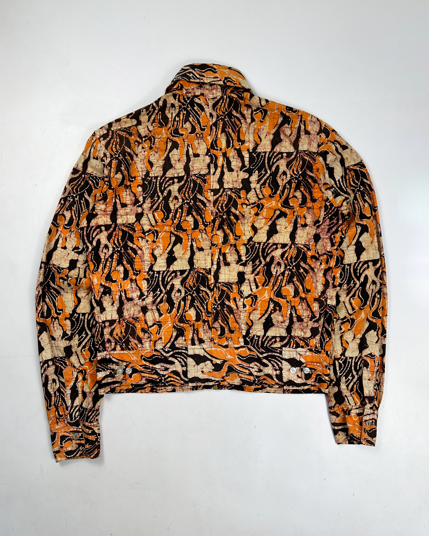 Paco Rabanne Abstract Print Light Jacket 1990's