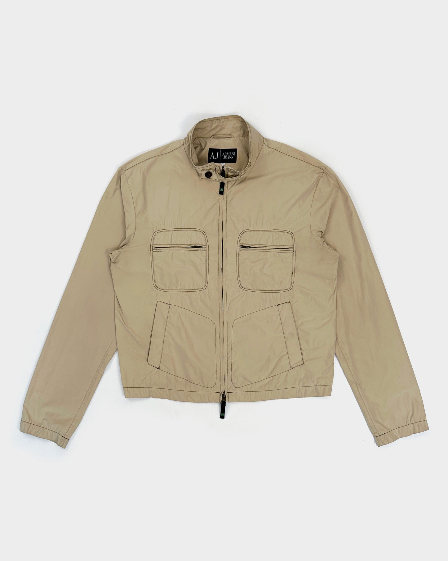 Armani Light Nylon Sand Jacket 2000's