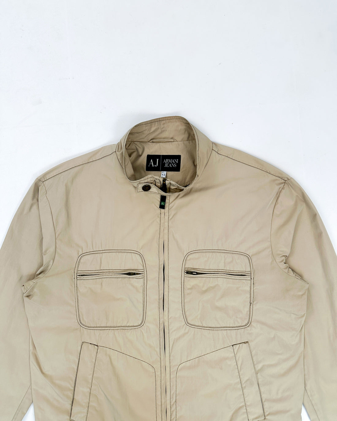 Armani Light Nylon Sand Jacket 2000's