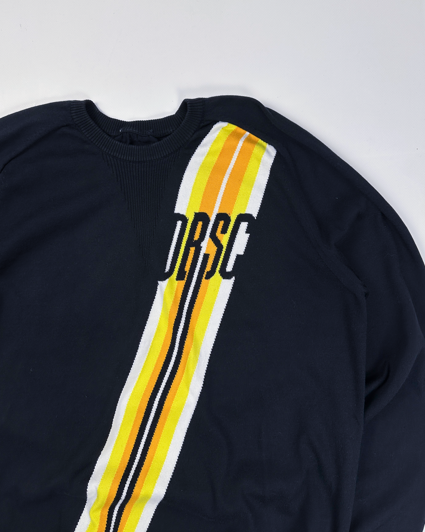 Dirk Bikkembergs Black Wool Knit 2000's