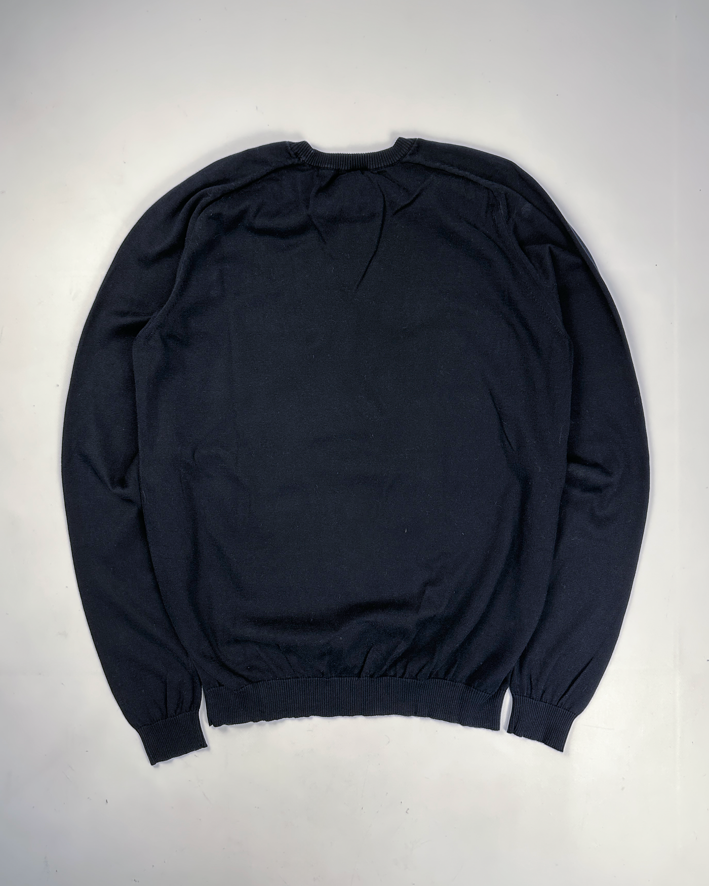 Dirk Bikkembergs Black Wool Knit 2000's