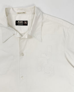 Jean Paul Gaultier White Short Sleeve Shirt 1990's