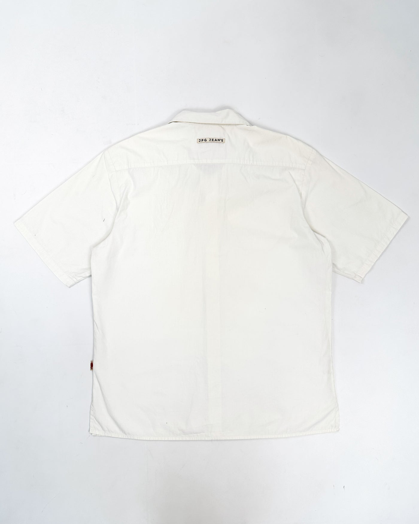 Jean Paul Gaultier White Short Sleeve Shirt 1990's
