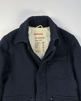 Prada Wool + Mohair Straight Jacket 2000's