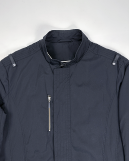 Versace Black Nylon Light Jacket 2000's