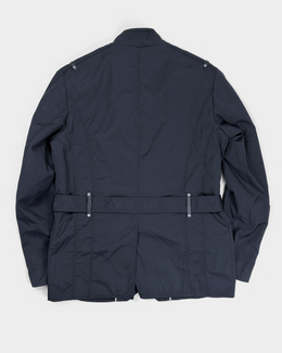 Versace Black Nylon Light Jacket 2000's