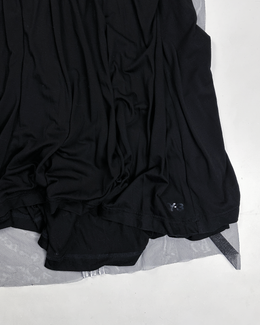 Yohji Yamamoto X Adidas (Y-3) Mesh Layer Black Dress 2015