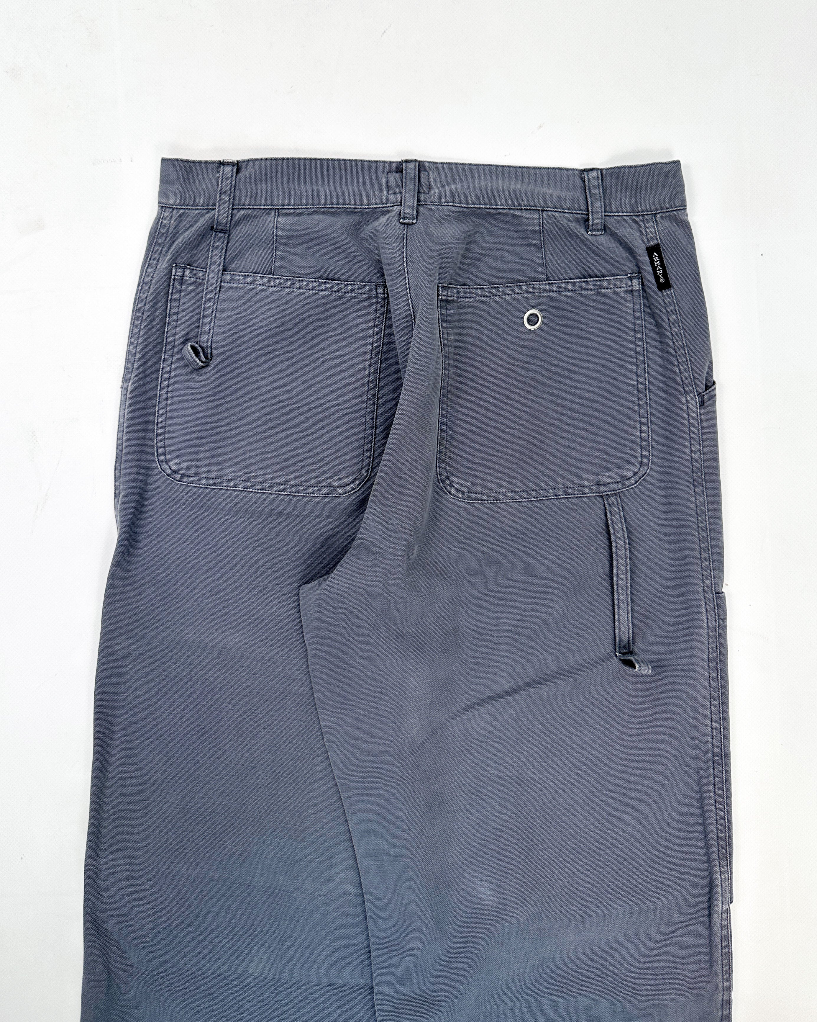 EMPORIO ARMANI: trousers for women - Grey | Emporio Armani trousers H4NP17  E2109 online at GIGLIO.COM