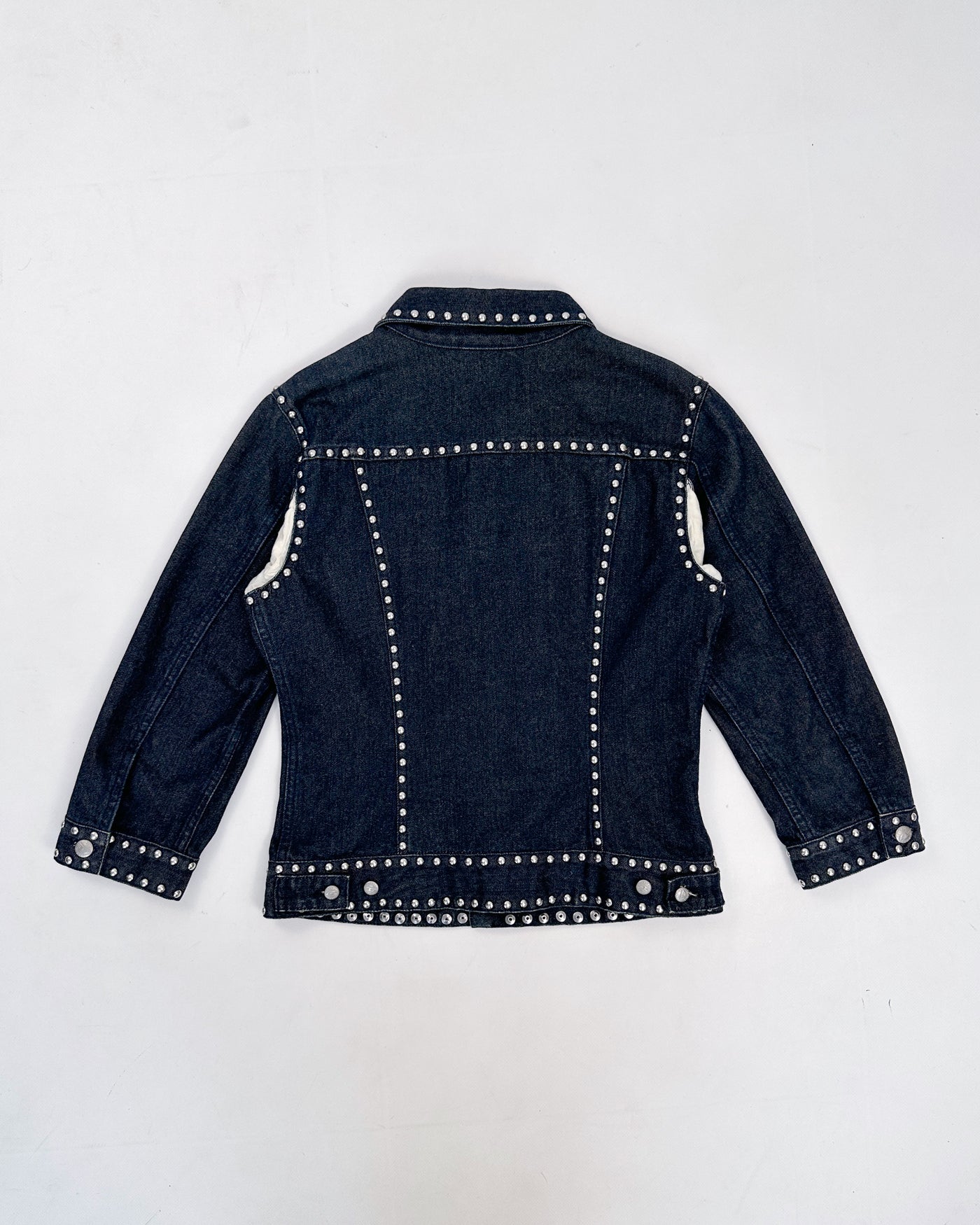 Diesel Metallic Heavy Denim Trucker Jacket 1990's