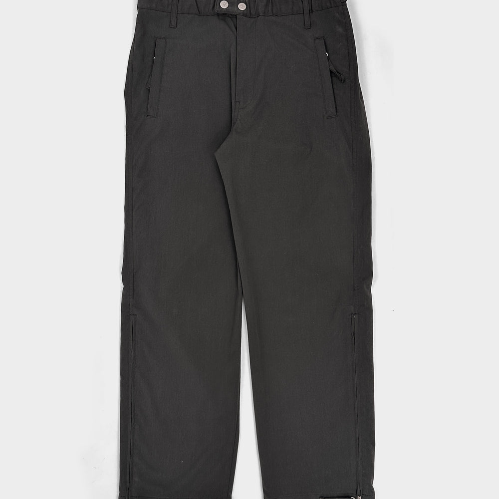 Diesel Dark Brown Zipped Pants 2000's