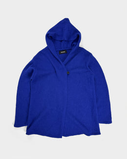 Cabane de Zucca Blue Asymmetric Knit 2000's