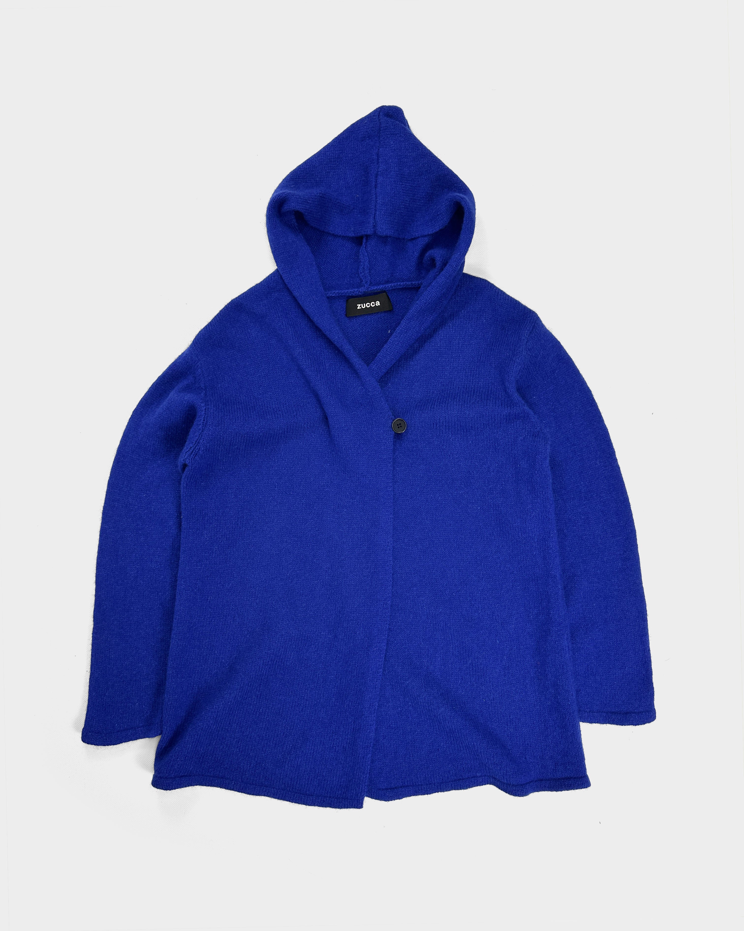Cabane de Zucca Blue Asymmetric Knit 2000's - Vintagetts