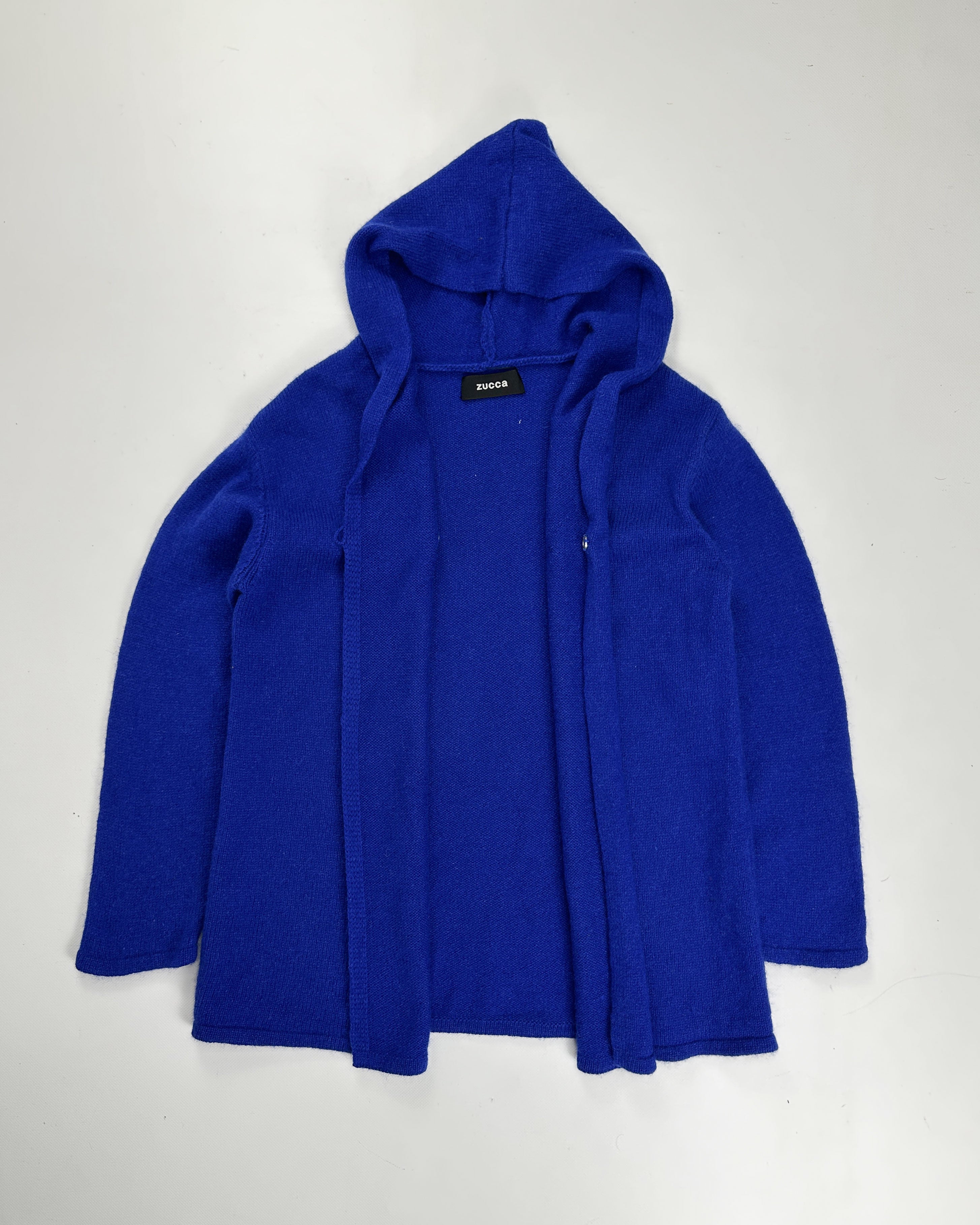 Cabane de Zucca Blue Asymmetric Knit 2000's - Vintagetts