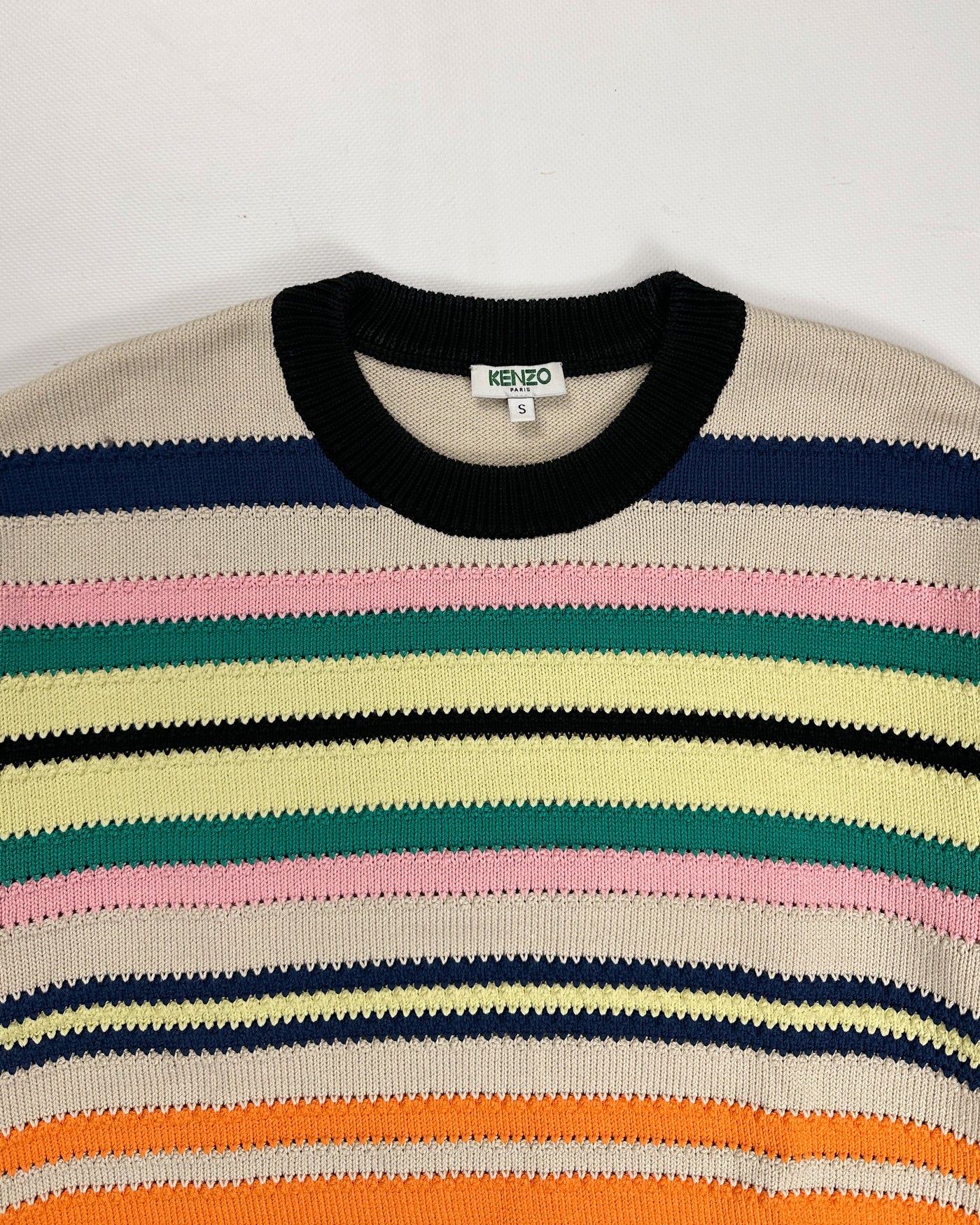 Kenzo Multicolor Stripes Knit 2000's