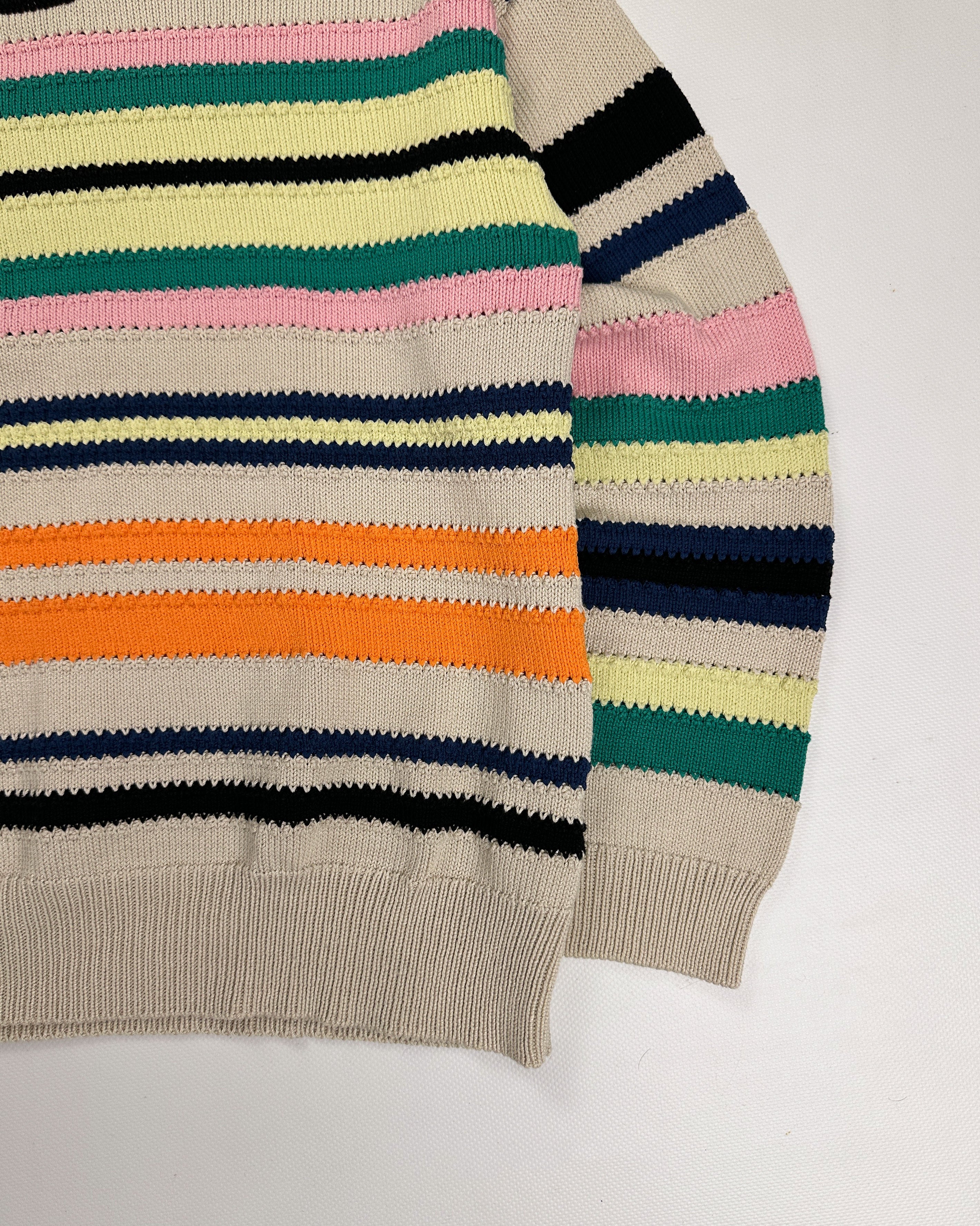 Kenzo Multicolor Stripes Knit 2000's - Vintagetts
