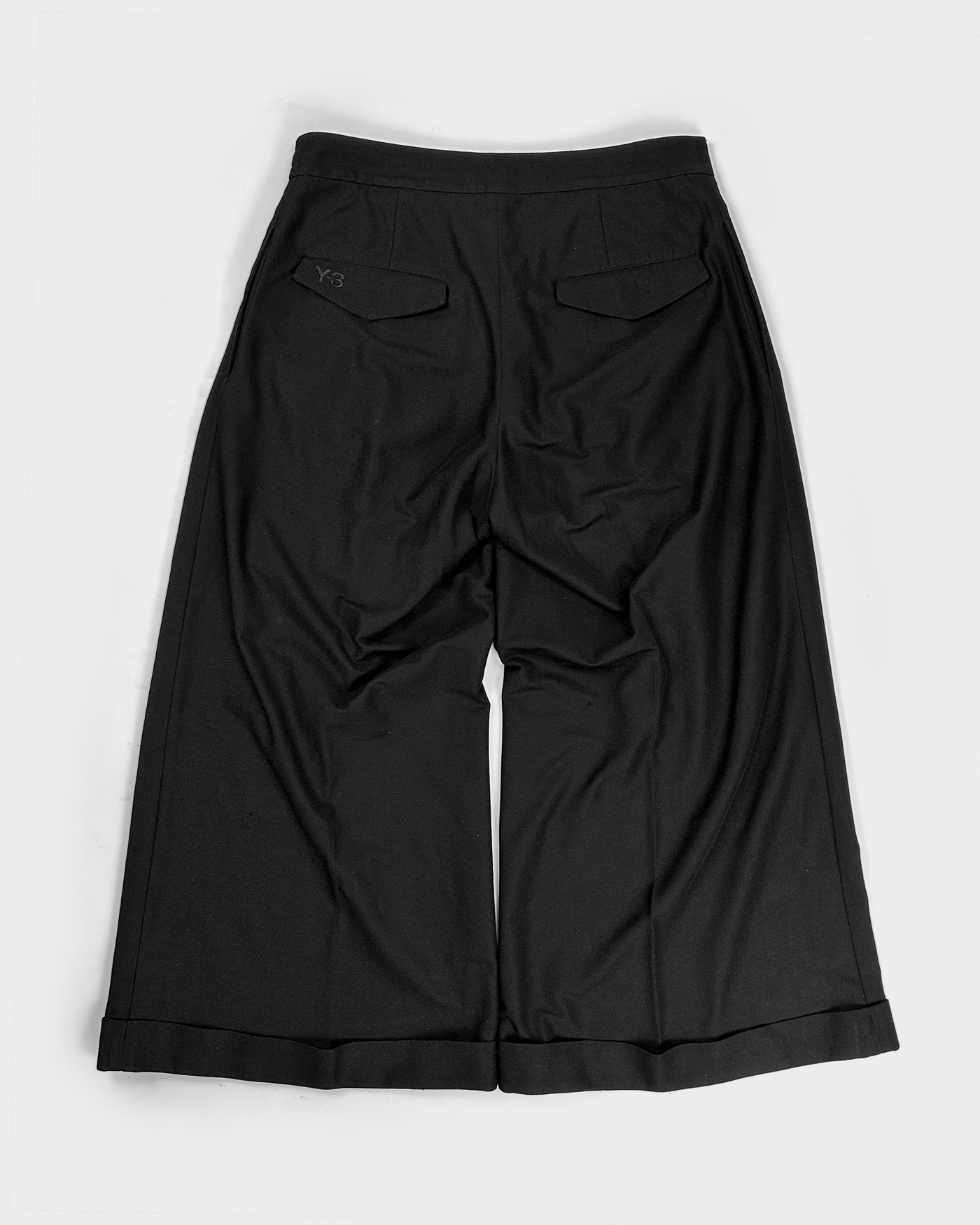 Yohji Yamamoto x Adidas (Y-3) Black Wide Leg Pants 2012