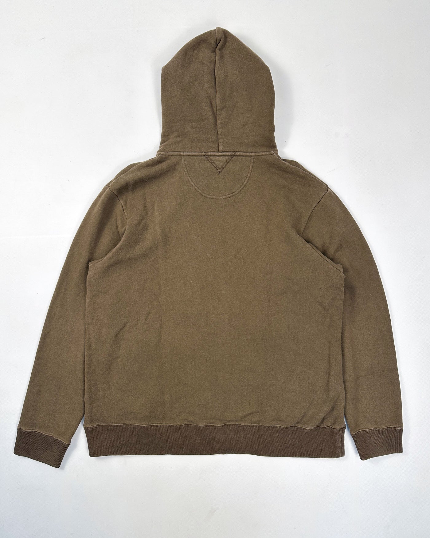 White Mountaneering 2-texture Brown Hoodie AW 2019