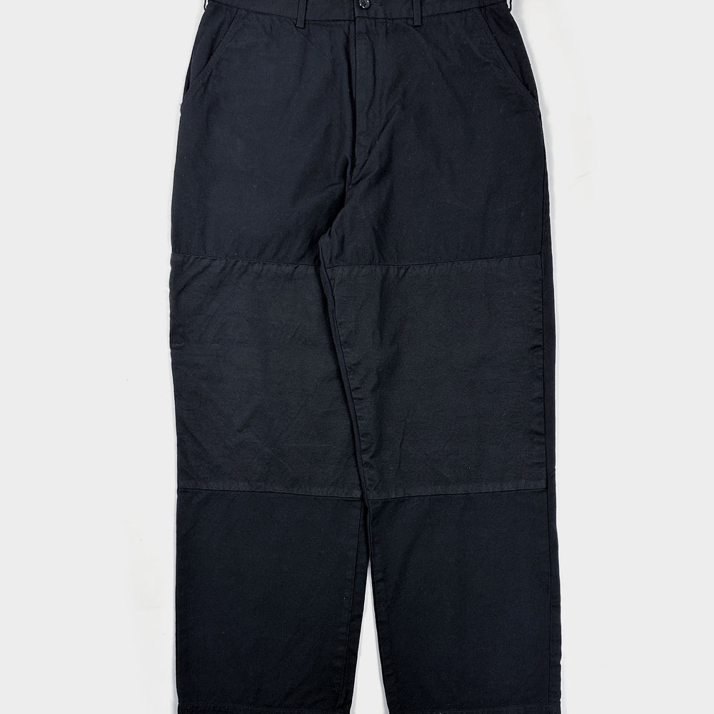 Comme des Garçons Homme Wide Leg Black Pants AW 2018