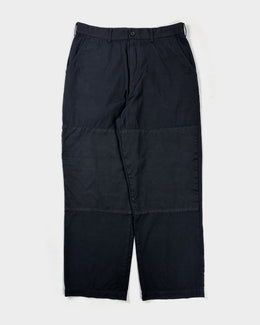 Comme des Garçons Homme Wide Leg Black Pants AW 2018