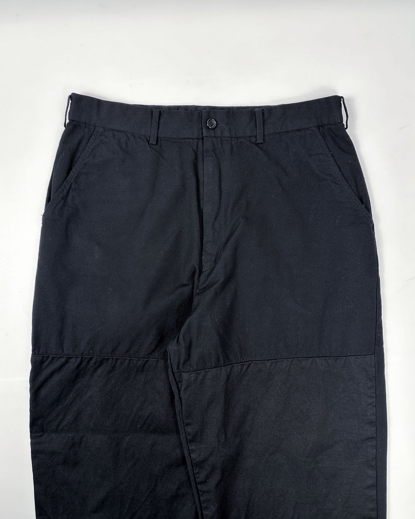 Comme des Garçons Homme Wide Leg Black Pants AW 2018