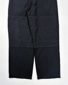Comme des Garçons Homme Wide Leg Black Pants AW 2018