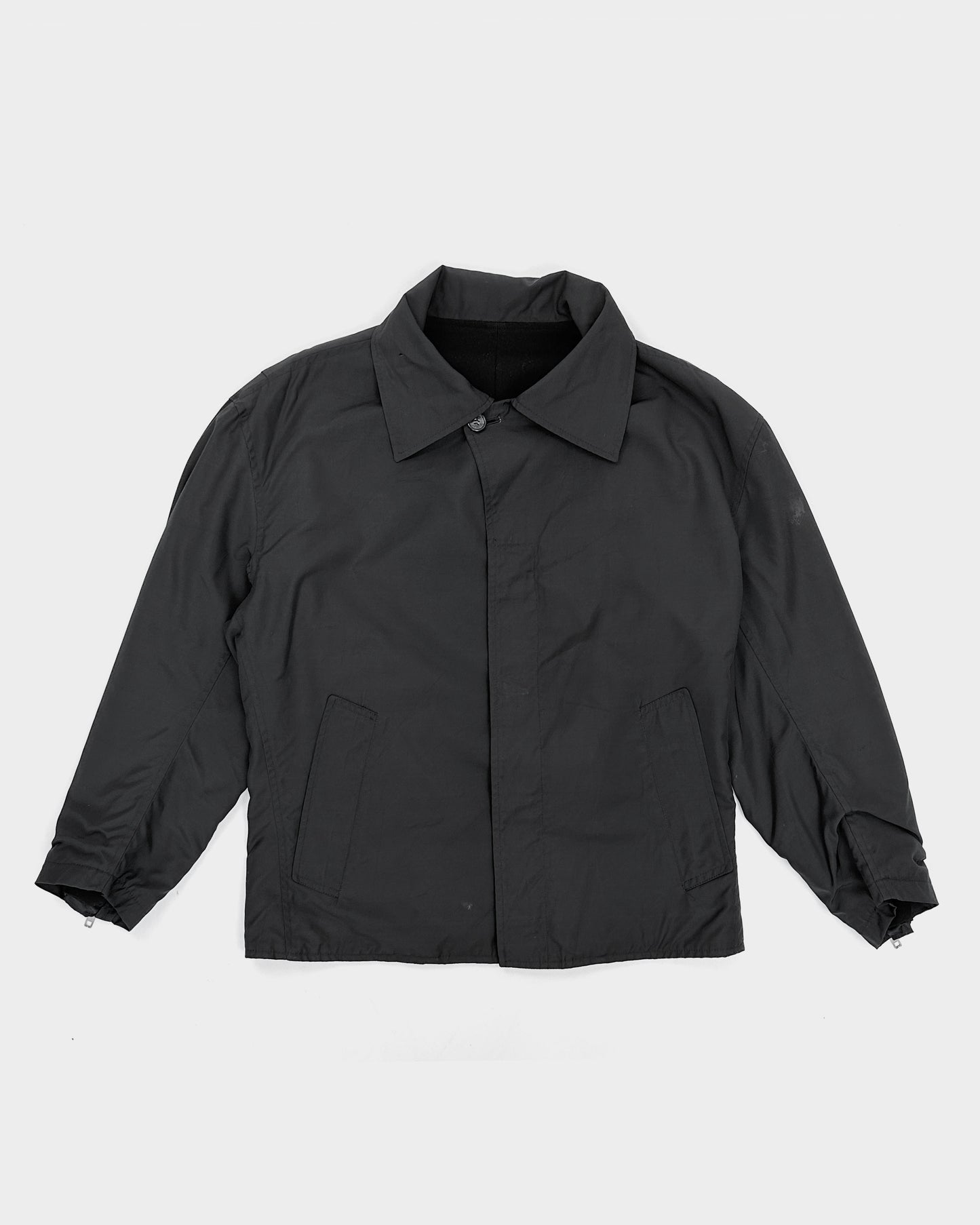 Yohji Yamamoto Black Fitted Jacket 1980's