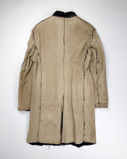 Comme des Garçons Shirt Leather Raw-edge Jacket F/W 2004