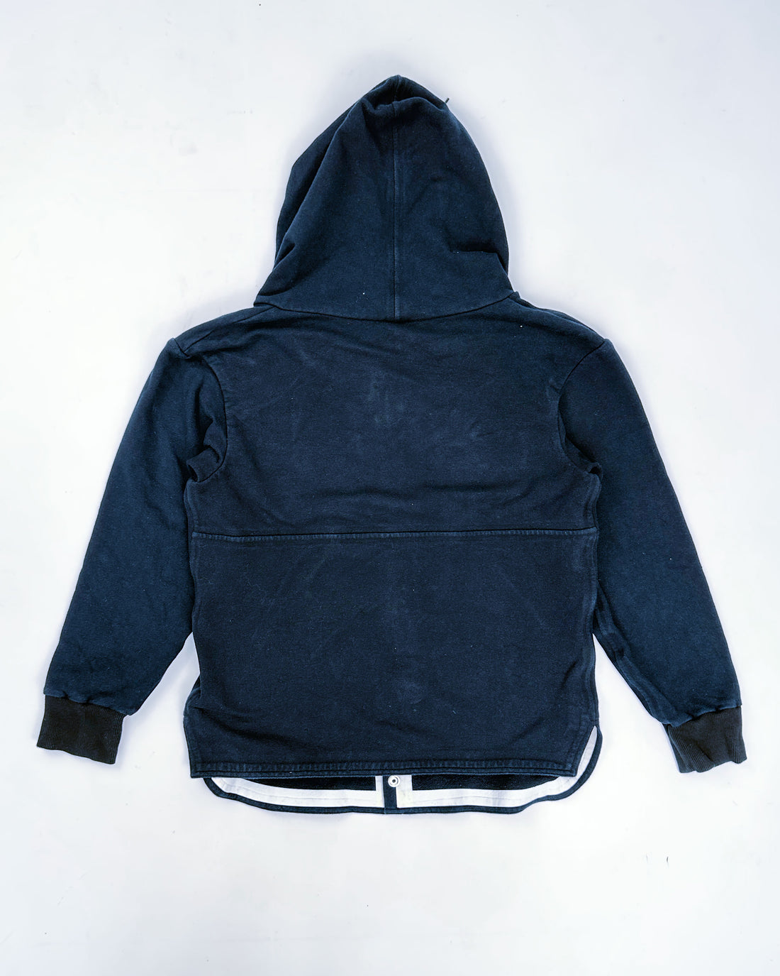 Marni Buttoned Navy Hoodie 2000's